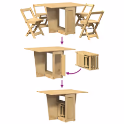 VidaXL 3295716 set di mobili per cucina e sala da pranzo - Vista aggiuntiva 6