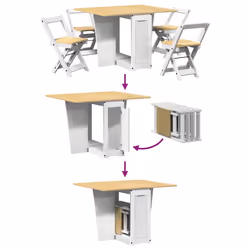 VidaXL 3295717 set di mobili per cucina e sala da pranzo - Vista aggiuntiva 6