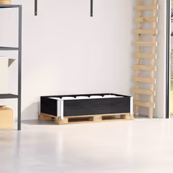Utilizzate questo paretale per pallet impilabile insieme ai vostri pallet per creare rapidamente una soluzione pratica ed eco ...
