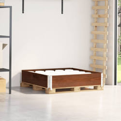 Vidaxl - Paretale per Pallet Marrone 100x100cm in Legno Massello di Pino 255528