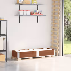 Utilizzate questo paretale per pallet impilabile insieme ai vostri pallet per creare rapidamente una soluzione pratica ed eco ...
