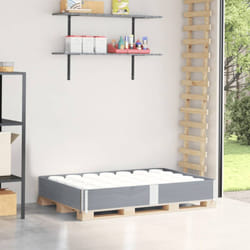 Vidaxl - Paretale per Pallet Grigio 150x100 cm in Legno Massello di Pino 923256