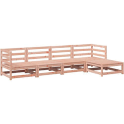 Vidaxl - Set Divani da Giardino 5 pz in Legno Massello Abete Douglas
