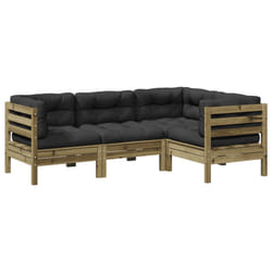 VidaXL 3299418 set mobili da esterno Antracite