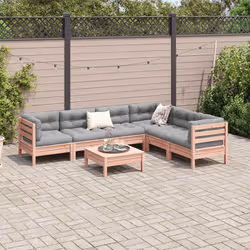 VidaXL 3299472 set mobili da esterno Grigio - Vista aggiuntiva 3
