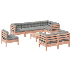 VidaXL 3299517 set mobili da esterno Grigio