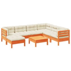 VidaXL 3299560 set mobili da esterno Crema