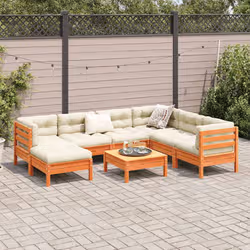 VidaXL 3299560 set mobili da esterno Crema - Vista aggiuntiva 3
