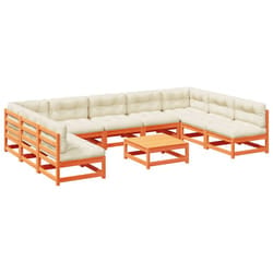 VidaXL 3299597 set mobili da esterno Crema