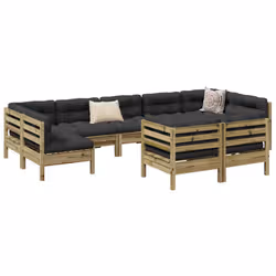 VidaXL 3299635 set mobili da esterno Antracite - Vista aggiuntiva 2