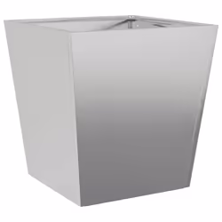 vidaXL Fioriera da Giardino 40x40x40 cm in Acciaio Zincato - Vista aggiuntiva 2