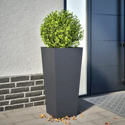 Vidaxl - Fioriera da Giardino Antracite 35x35x75 cm in Acciaio 121222