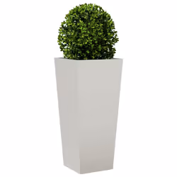 vidaXL Fioriera da Giardino 35x35x75 cm in Acciaio Inox - Vista aggiuntiva 3