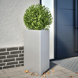 Vidaxl - Fioriera da Giardino Triangolare 50x43x75 cm Acciaio Zincato 661067
