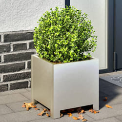 Vidaxl - Fioriera da Giardino 30x30x30 cm in Acciaio Inossidabile 318810