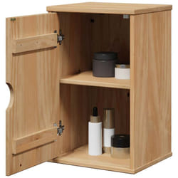 Vidaxl - Mobile da Bagno otta 35x30x55 cm in Legno Massello di Pino