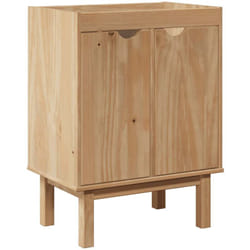 Mobile da Bagno OTTA 59x40x80 cm in Legno Massello di Pino vidaXL