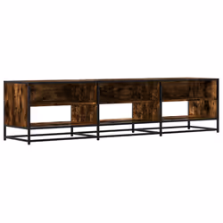 vidaXL Mobile Porta TV Rovere Fumo 180x40x46 cm in Truciolato - Vista aggiuntiva 2