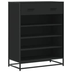 VidaXL 3300875 scarpiera Nero