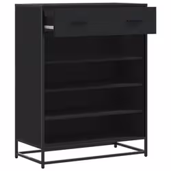 VidaXL 3300875 scarpiera Nero - Vista aggiuntiva 7