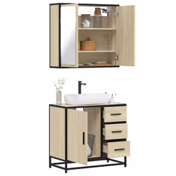 VidaXL 3300896 set di mobili da bagno