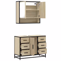 VidaXL 3300931 set di mobili da bagno - Vista aggiuntiva 8
