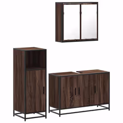 VidaXL 3300954, Marrone, Metallo, Legno, 60 kg, 900 mm, 330 mm, 600 mm