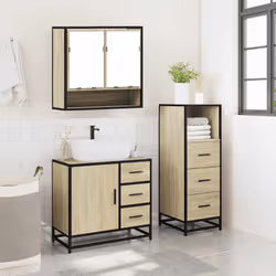 VidaXL 3301046 set di mobili da bagno - Vista aggiuntiva 4