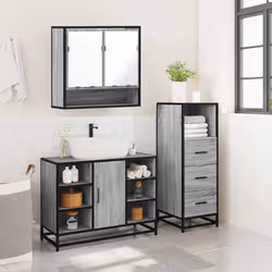 VidaXL 3301063 set di mobili da bagno - Vista aggiuntiva 4
