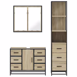 VidaXL 3301141 set di mobili da bagno - Vista aggiuntiva 5