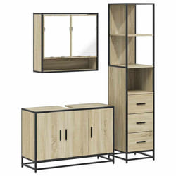 VidaXL 3301161 set di mobili da bagno