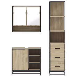 VidaXL 3301176 set di mobili da bagno - Vista aggiuntiva 5