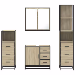VidaXL 3301256 set di mobili da bagno - Vista aggiuntiva 5