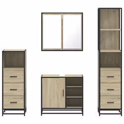 VidaXL 3301266 set di mobili da bagno - Vista aggiuntiva 5