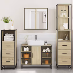 VidaXL 3301271 set di mobili da bagno - Vista aggiuntiva 4