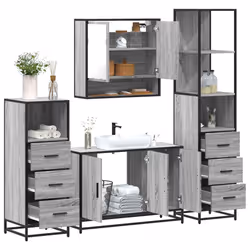 VidaXL 3301283 set di mobili da bagno