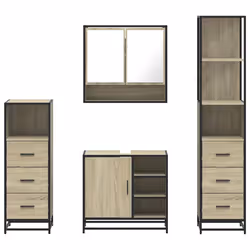 VidaXL 3301296 set di mobili da bagno - Vista aggiuntiva 5
