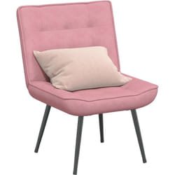 Vidaxl - Poltrona Relax 64x74x84 cm Rosa in Velluto 5069