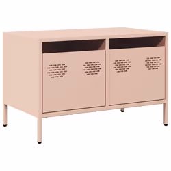 vidaXL Mobile TV Rosa 68x39x43,5cm in Acciaio Laminato a Freddo - Vista aggiuntiva 2