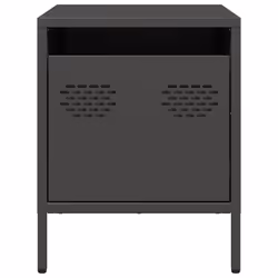 VidaXL 851244 comodino Nero - Vista aggiuntiva 5