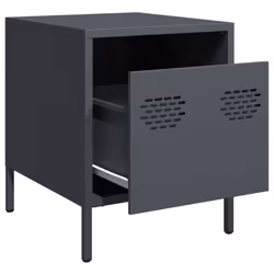 VidaXL 851249 comodino Antracite - Vista aggiuntiva 4
