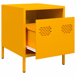 VidaXL 851251 comodino Giallo - Vista aggiuntiva 4