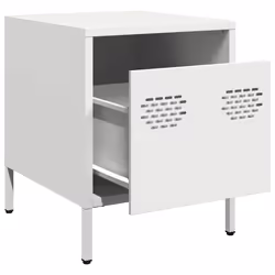 VidaXL 851254 comodino Bianco - Vista aggiuntiva 4