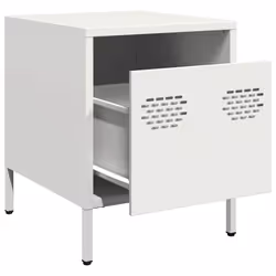 VidaXL 851255 comodino Bianco - Vista aggiuntiva 4