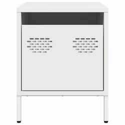 VidaXL 851255 comodino Bianco - Vista aggiuntiva 5