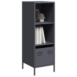 vidaXL Credenza Antracite 35x39x103,5 cm Acciaio