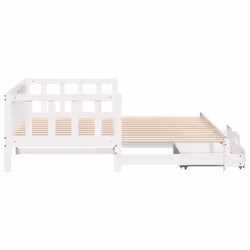 VidaXL 3302188 divano Divano letto Bianco - Vista aggiuntiva 7
