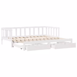 VidaXL 3302192 divano Divano letto Bianco