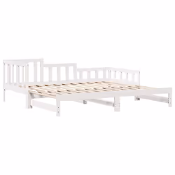 VidaXL 3302224 divano Divano letto Bianco - Vista aggiuntiva 5