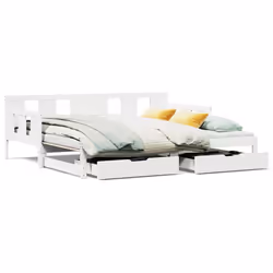 VidaXL 3302226 divano Divano letto Bianco